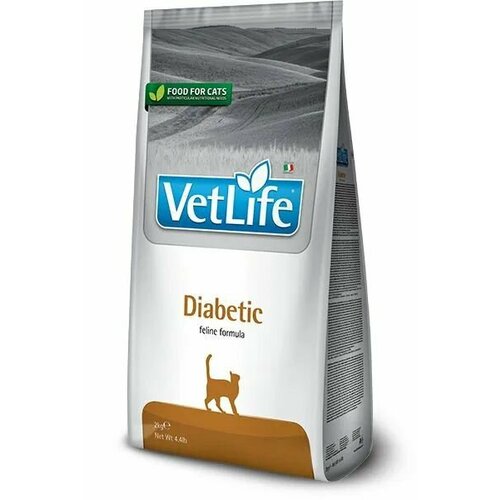 фото Farmina Vet Life Gastrointestinal -диетический корм для кошек при сахарном диабете 2кг