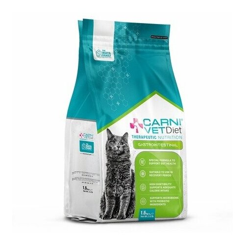 фото CARNI VD CAT Корм для кошек GASTRO INTESTINAL при растройствах ЖКТ