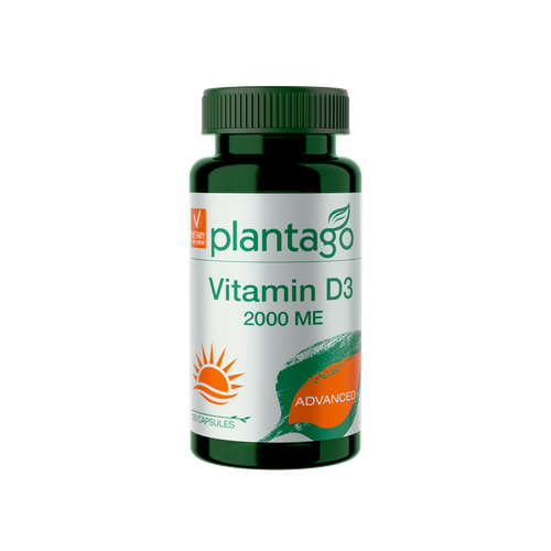 фото Plantago Vitamin D3 2000 me, Витамин Д3, D3 2000 ME, БАД иммуномодулятор витаминный комплекс для иммунитета, метаболизма / Плантаго