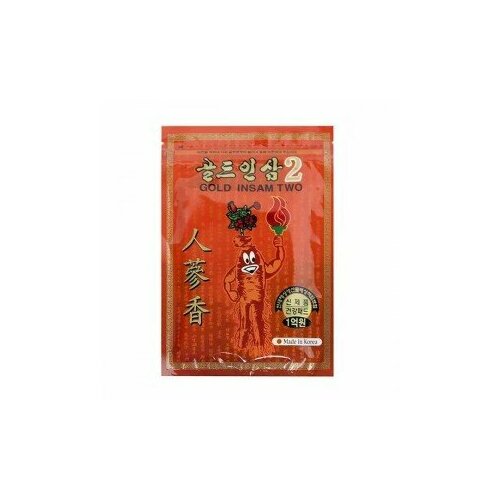 фото Korean Red Ginseng 20 пластырей обезболивающих Korean Gold Insam Two