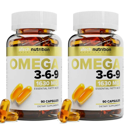 фото Omega 3-6-9 капс., 1.63 г, 90 шт., 2 уп.