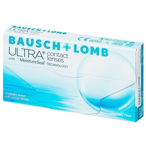 фото Контактные линзы Bausch & Lomb Ultra, 3 шт., R 8,5, D -2,5