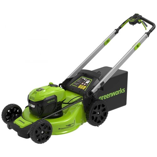 Электрическая газонокосилка Greenworks GD40LM48sp 2517407, 48 см фото