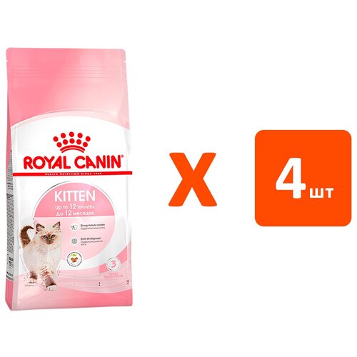 фото ROYAL CANIN KITTEN 36 для котят (4 кг х 4 шт)