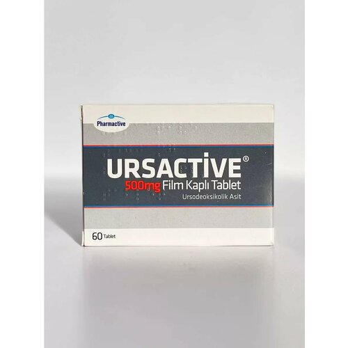 фото URSACTIVE PHARMACTIVE Turkey / Урсактив 500МГ 60шт таблеток