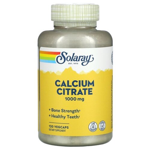 фото Calcium Citrate, 1000 мг, 100 г, 120 шт.