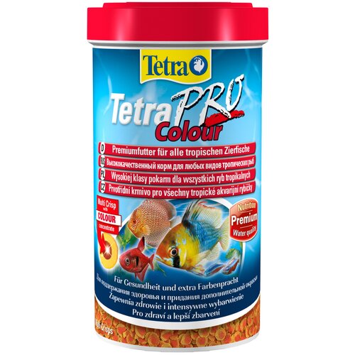 фото Сухой корм  для  рыб, рептилий, ракообразных Tetra TetraPro Colour, 500 мл, 110 г