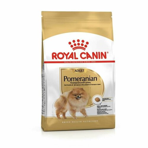 фото ROYAL CANIN POMERANIAN ADULT 1,5 кг сухой корм для собак породы Померанский шпиц в возрасте от 8 месяцев 3 шт