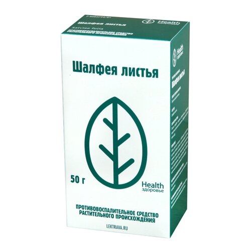 фото Здоровье Health листья Шалфея, 50 г