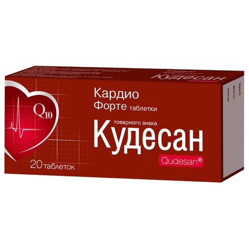 фото Кудесан кардио форте таб., 80 г, 20 шт.