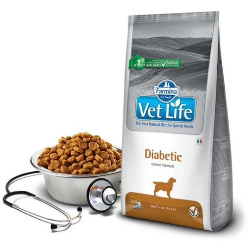 фото Сухой корм для собак Farmina Vet Life Canine Diabetic 1 уп. х 1 шт. х 2000 г