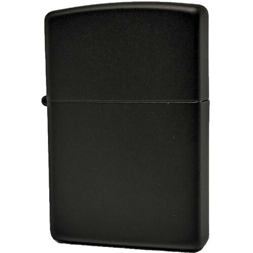 фото Зажигалка ZIPPO Classic с покрытием Black Matte, латунь/сталь, чёрная, матовая, 38x13x57 мм