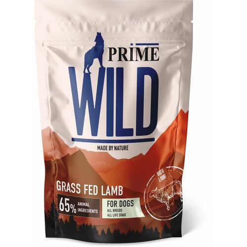 фото Сухой корм PRIME WILD GF GRASS FED для щенков и собак всех пород, с ягненком 500гр