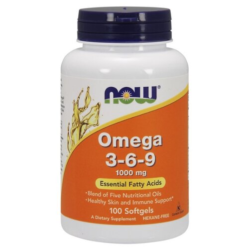 фото Omega 3-6-9 капс., 1000 мг, 180 г, 100 шт.