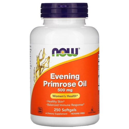 фото Капсулы NOW Evening Primrose Oil, 270 г, 500 мг, 250 шт.