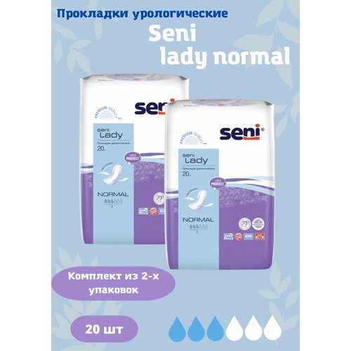 фото Прокладки урологические lady normal 20шт