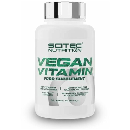 фото Scitec Vegan Vitamin 60 tab