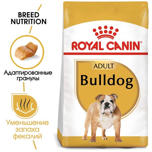 фото Сухой корм для собак Royal Canin Бульдог 1 уп. х 2 шт. х 12000 г