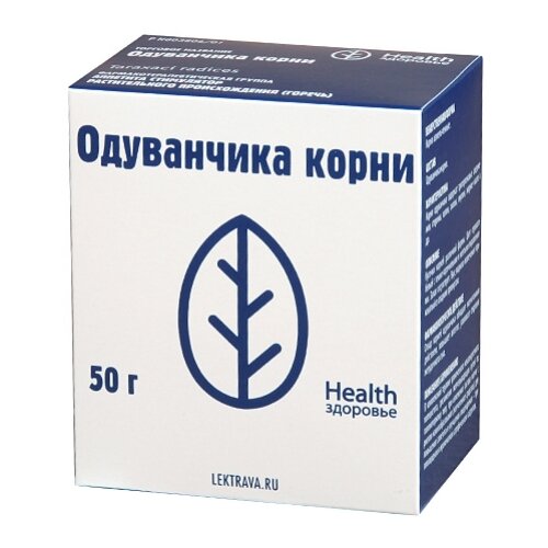 фото Здоровье Health корень Одуванчика, 50 г