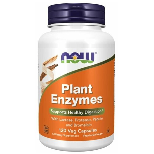 фото Растительные энзимы NOW Plant Enzymes 120 к.