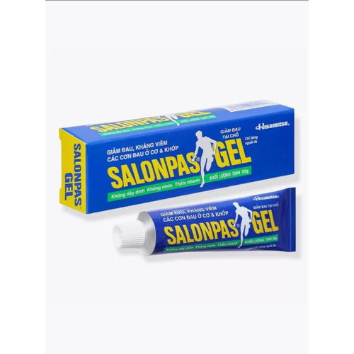 фото Крем-гель Salonpas Gel для мышц и суставов обезболивающий