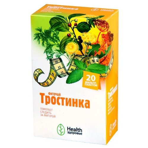 фото Здоровье Health чай Тростинка ф/п, 30 г, 20 шт.