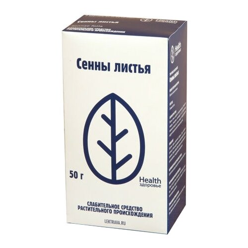 фото Здоровье Health листья Сенны, 50 г