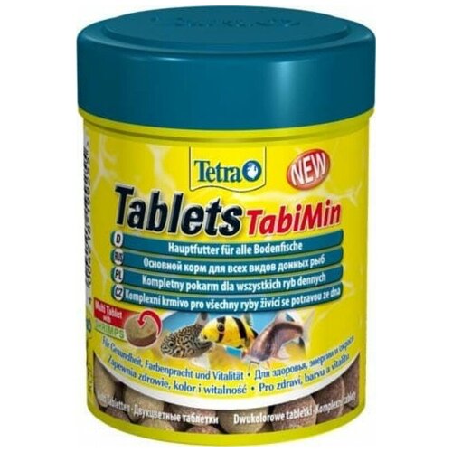 фото Корм для всех видов донных рыб Tetra Tablets TabiMin 275 таб.