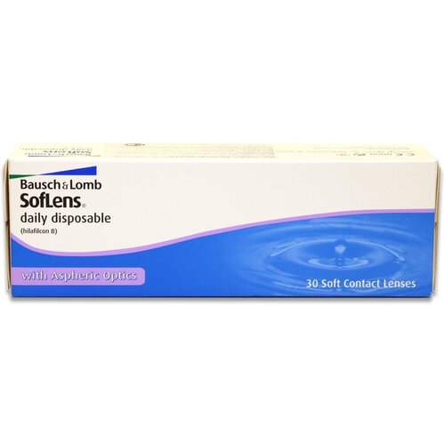 фото Контактные линзы Bausch & Lomb Soflens Daily Disposable, 30 шт., R 8,6, D -2,75