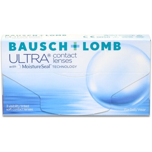 фото Контактные линзы Bausch & Lomb Ultra, 3 шт., R 8,5, D -2