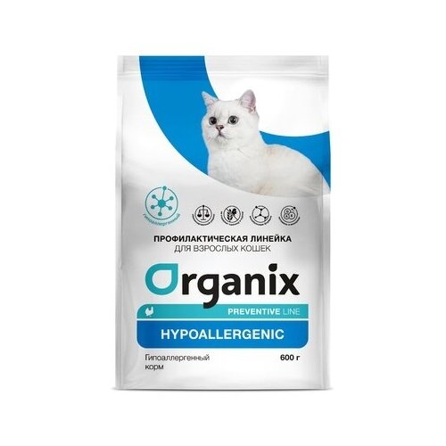 фото Organix Preventive Line Hypoallergenic сухой корм для кошек 