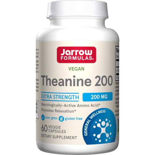 фото Jarrow Formulas Theanine 200 mg, 60 vcaps/ 