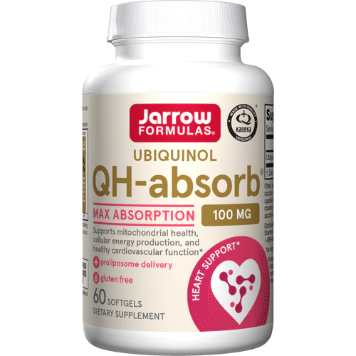 фото Jarrow Formulas Ubiquinol QH-Absorb 100 mg 60 softgels/