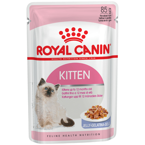 фото корм для котят Royal Canin Kitten Instinctive 16 шт. х 85 г (кусочки в желе)