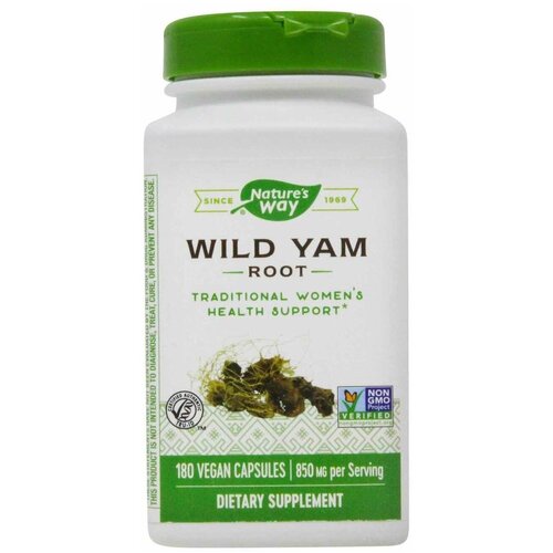 фото БАД Nature's Way Wild Yam Root капс., 180 шт.