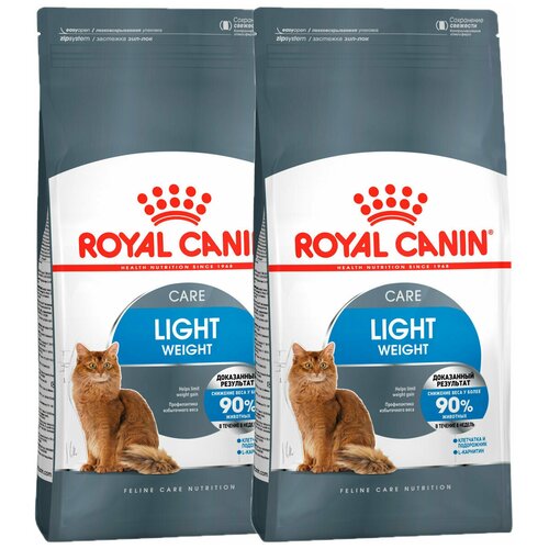 фото ROYAL CANIN LIGHT WEIGHT CARE диетический для взрослых кошек (3 + 3 кг)