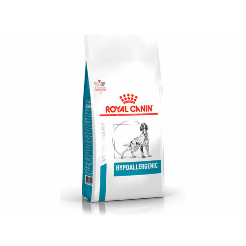 фото Royal Canin Hypoallergenic (Гипоаллердженик) Корм сухой диетический для взрослых собак при пищевой аллергии, 7 кг