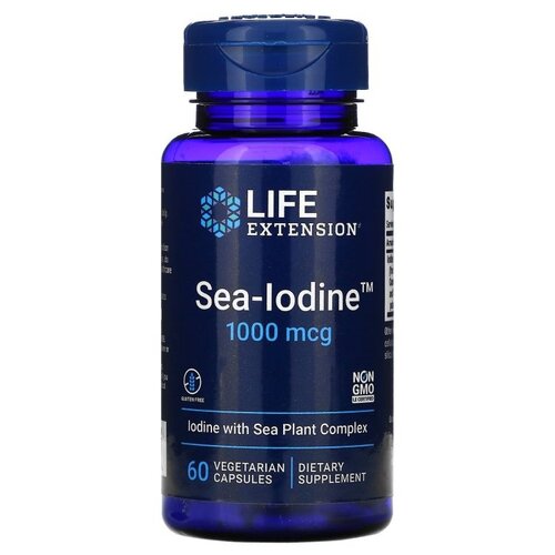 фото Sea-Iodine, 1000 мкг, 150 мл, 50 г, 60 шт.