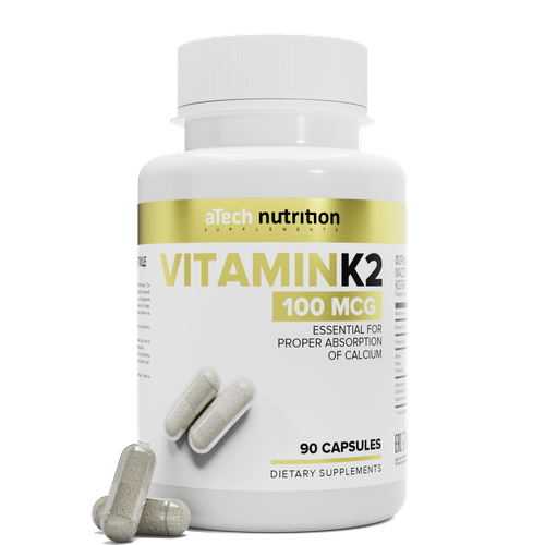 фото Vitamin K2, 100 мкг, 0.45 г, 90 шт.