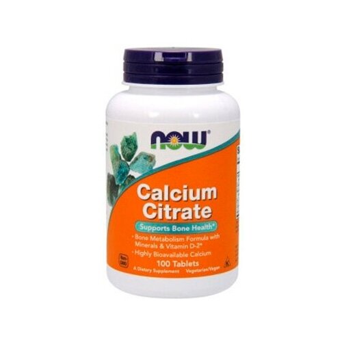 фото NOW Calcium Citrate 100 таб