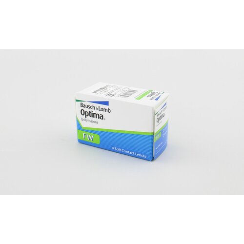 фото Контактные линзы Bausch & Lomb Optima FW, 4 шт., R 8,7, D -6