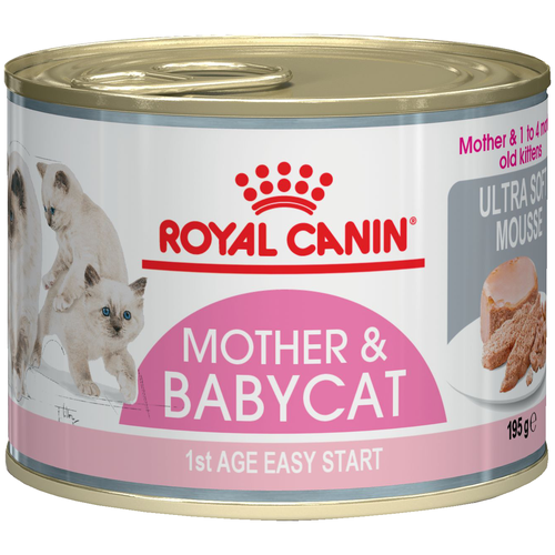 фото Влажный корм Royal Canin Mother & Babycat (Babycat Instinctive canned) 3 шт. х 195 г (мусс)