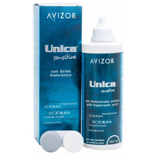 фото Раствор AVIZOR UNICA SENSITIVE 350 ml. + контейнер (Авизор Уника Сенситив 350 мл.)