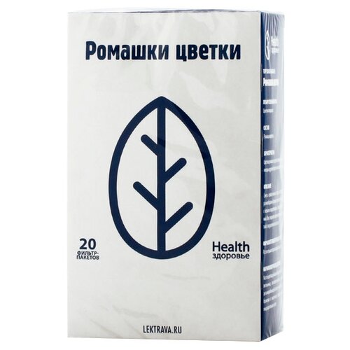 фото Здоровье Health цветы Ромашки ф/п, 1.5 г, 20 шт.