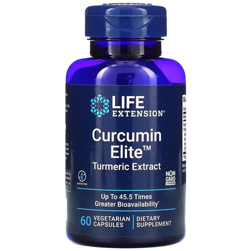 фото Капсулы Life Extension Curcumin Elite, 90 г, 60 шт.