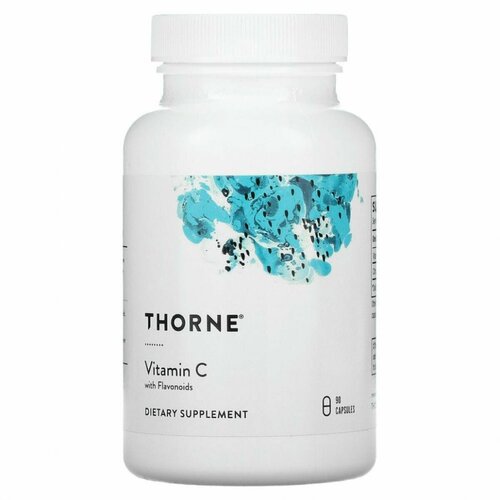 фото Thorne Research Витамин С с флавоноидами, Vitamin C with Flavonoids 90 капсул