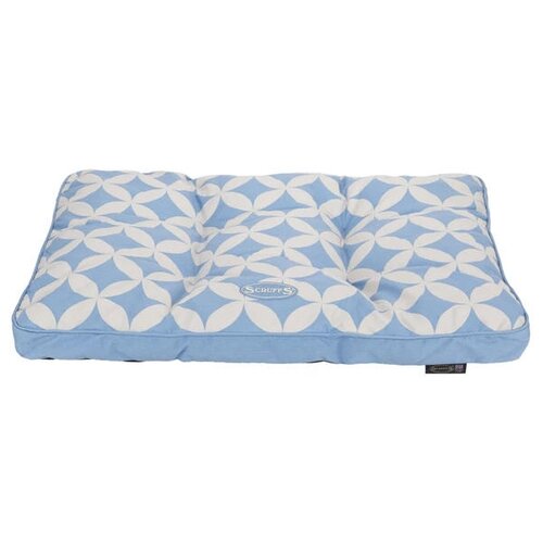 фото Лежак для собак и кошек Scruffs Florence Dog Mattress 82х58х6 см 82 см 58 см голубой 6 см