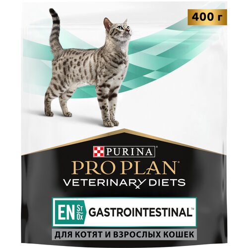 фото Сухой корм для кошек Pro Plan Veterinary Diets Gastrointestinal при расстройствах пищеварения 400 г