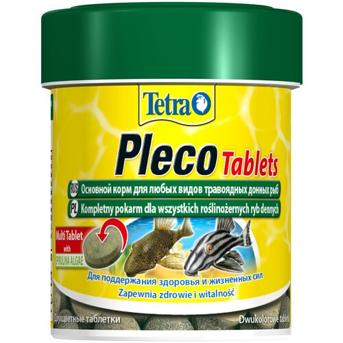 фото Сухой корм  для  рыб, рептилий, ракообразных Tetra Pleco Tablets, 66 мл, 36 г120 шт. в уп.