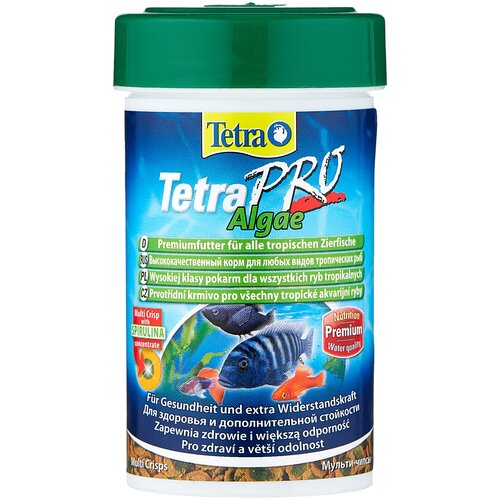 фото Сухой корм  для  рыб, ракообразных Tetra TetraPro Algae, 100 мл, 18 г